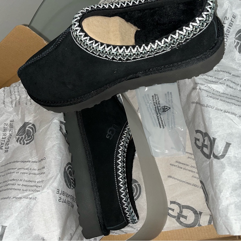 UGG Women's Black Slippers